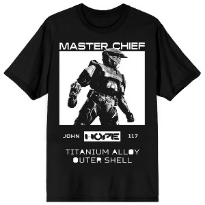 Halo Master Chief Men's Graphic T-Shirt Campaign Evolved 25th