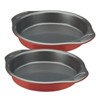 LunaLulink red Nonstick pans pans 15-piece set - 4 of 4