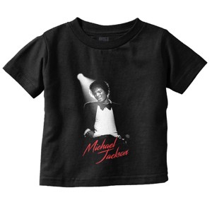 Michael Jackson King of Pop Spotlight Toddler Baby Graphic T Shirt Brisco Brands - 1 of 4