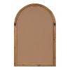 Kate and Laurel Rahfy Arch Framed Wall Mirror, 20x30, Natural - 4 of 4