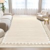 2x6 Runner Rug Washable Rugs Scalloped Border Rugs Non Slip Kitchen Runner Rug Stain Resistant Carpet - 3 of 4