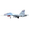 Sukhoi Su-30M2 Flanker-C Fighter Aircraft #80 "Russian Air Force" "Wing" Series 1/72 Diecast Model by Panzerkampf - 2 of 4