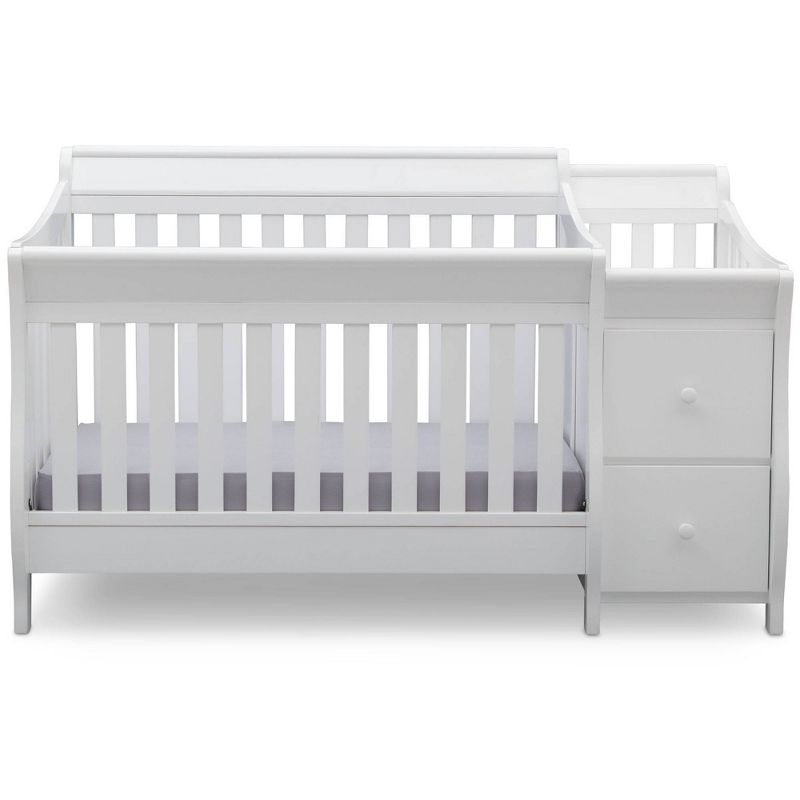 Delta Children Bentley Convertible Baby Crib and Changer, 1 of 11