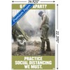 Trends International Star Wars: Saga - Luke and Yoda Social Distancing Unframed Wall Poster Prints - 3 of 4