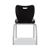 HON SmartLink Four-Leg Chair, 19.5" x 19.63" x 31", Onyx Seat, Onyx Base, 4/Carton - 3 of 4