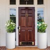 Round Planters Set of 2 with a Water Level Monitor, Self Watering Pots for Indoor and Outdoor Plants, Flower Pots for Living Room Black - 2 of 4