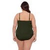 Aqua Green, Women's Triple Tier Tankini - 3 of 3