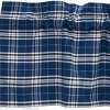 C&F Home Max Plaid Navy Blue Valance Collection - 3 of 3