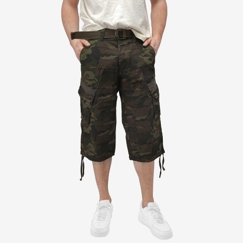 Long cargo shorts for on sale men