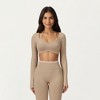 Anna-Kaci Active Women's High Waist Seamless Athletic Leggings with Stretch Fit and Contoured Design - 4 of 4