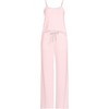 Lands' End Women's Pointelle 2 Piece Pajama Set - Cami and Wide Leg Pants - 3 of 4