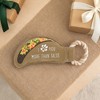 Pavilion Gift Company - Tacos - 12" Canvas Dog Toy on Rope - Pet Toy - 4 of 4