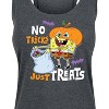 Women's - SpongeBob SquarePants - No Tricks Just Treats Graphic Racerback Tank - 2 of 4