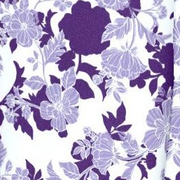 soft iris shadow floral