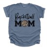 Simply Sage Market Basketball Mom Colorful Black Garment Dyed Tee - 2 of 4