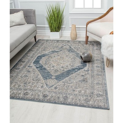 Rugs America Ludlow Transitional Vintage Area Rug