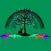 Junior's Design By Humans Melting Colors Parasite By Tobiasfonseca T-Shirt - 2 of 3