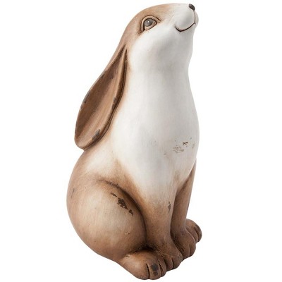 Wind & Weather Brown Bunny Indoor/Outdoor Figurine