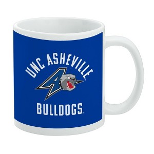 UNC Asheville Bulldogs Logo Ceramic Coffee Mug Novelty Gift Mugs for Coffee Tea and Hot Drinks 11oz White - 1 of 4
