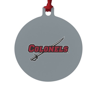 Nicholls State University Secondary Aluminum Holiday Christmas Tree Ornament