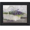 HomeRoots My Lavender Black Framed Print Wall Art - 4 of 4