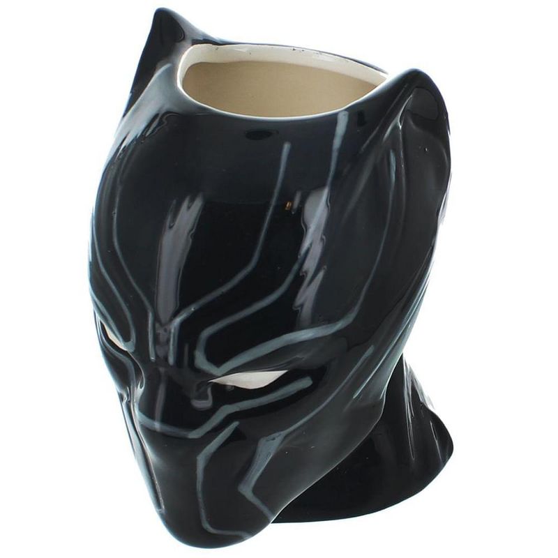Marvel Black Panther Sculpted 16oz Ceramic Mug, 1 of 4