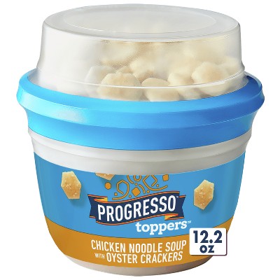 Progresso Toppers Chicken Noodle Soup with Oyster Crackers - 12.2oz