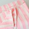 Cotton Cable Knit Stripe Baby Blanket, Super Soft Toddler Blanket, 30 × 40 Inches - NTBAY - 2 of 4