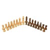 Grand Staunton Chess Set & Wooden Box – Tournament Size Weighted Pieces & Walnut Board – 19 in. - 4 of 4
