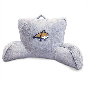 NCAA Montana State Bobcats Faux Fur Backrest Pillow - 1 of 3