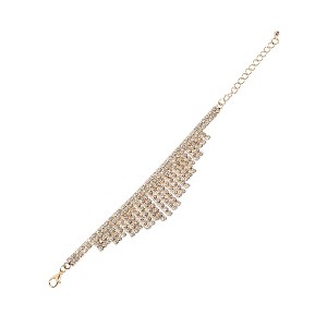 SOHI Women's Crystal Silver Bling Jewellery Set - 1 of 4