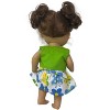 Doll Clothes Superstore Butterfly Blooms Handmade Dress for 14" Baby Alive & Little Baby Dolls - 4 of 4