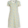 Lands' End Women's Cotton Short Sleeve Knee Length Nightgown - 3 of 3