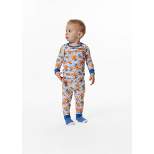 Sleep On It Infant/Toddler Boys Sea Ya! Octopus Snug Fit 2-Piece Pajama Sleep Set With Matching Socks