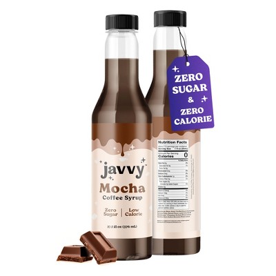 Javvy Coffee Syrup - Zero Sugar, Great for Flavoring All Types of Drinks