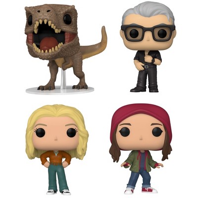 Funko Pop! Movies: Jurassic World 3 Dominion Collectors Set (4 Figures)