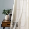Ellis Curtain Serenity Grommet Top Grommet Top Pairs - 80x84, Natural - 2 of 4