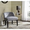 Bell Vanity Chair - MCR4203 - Artic Grey/Taupe - Safavieh Couture - 2 of 4