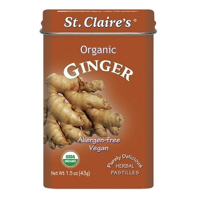 St Claire's Organic Ginger - Case of 6 - 1.5 oz