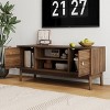GDFStudio Bertram Mid Century Modern Wood 43.31" TV Stand - 2 of 4