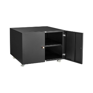 NicBex 2-Door Mobile File Cabinet with Adjustable Shelf,Steel Copier Stand Mobile Pedestal File Printer Stand for Home Office Printing Areas - 1 of 4