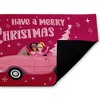 Stupell Industries Midcentury Pink Christmas Printed Outdoor Door Mat, design by Darlene Seale, 18"x30" - 2 of 4