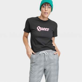 Pride Adult Queer PHLUID Project Short Sleeve T-Shirt - Black