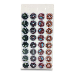 OnDisplay Wall Mounted Acrylic Keurig® K-Cup Compatible Coffee Pod Holder - 1 of 2