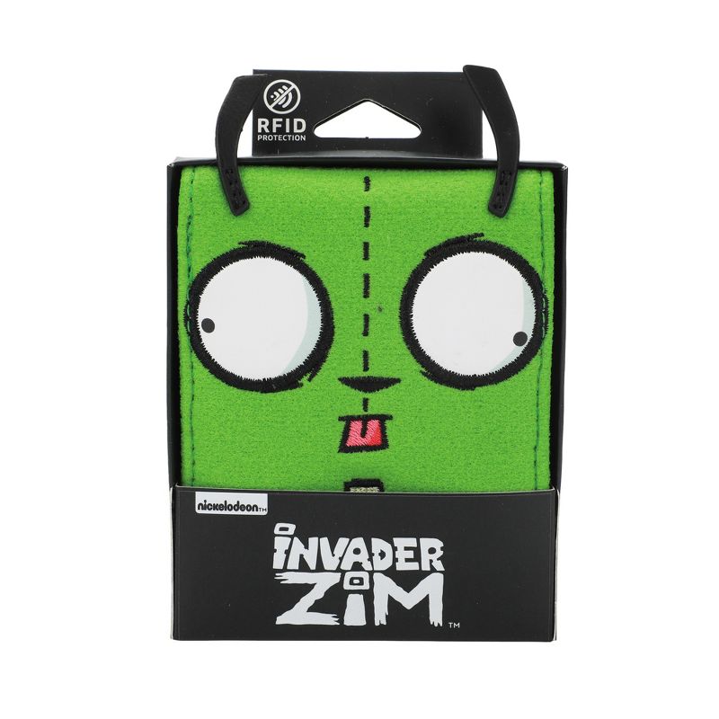 Invader Zim Gir Character Face Bifold Wallet, 1 of 7