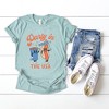 Simply Sage Market Women's Party In The USA Hot Dog Short Sleeve Graphic Tee - 2 of 2