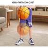 Nero Silent Ninja Basketball Indoor Dribbling Silent Bouncing (Size 3) 7 Inches Training Ball High Bounce - 4 of 4