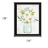 HomeRoots Floral Bouquet Black Framed Print Wall Art - 3 of 3