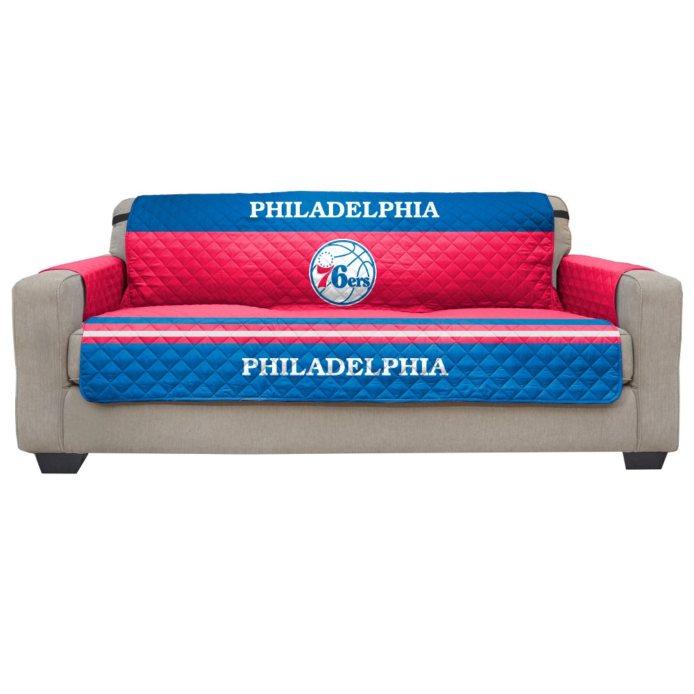 Photos - Furniture Cover NBA Philadelphia 76ers Pegasus Sports Sofa Protector