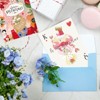 Unique Bargains Pure Cotton Watercolor Cards with Envelope 50Pcs - 4 of 4
